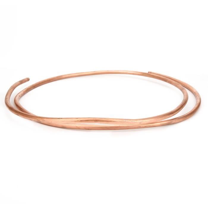 Tuyau Cuivre Souple 2m - Ø Ext 9.5mm/Int 7.9mm - C1100 T2 - Pour Climatiseur Réfrigérateur