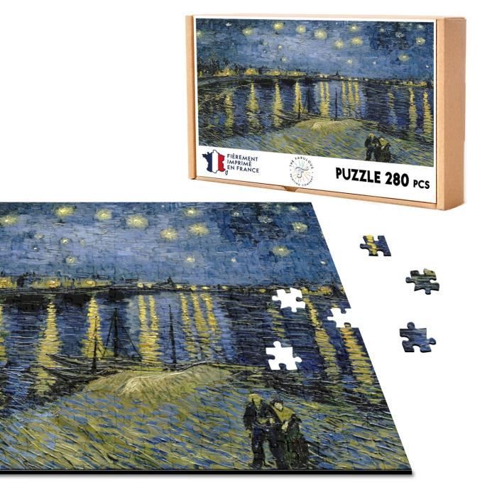 Puzzle Classique FABULOUS Van Gogh Nuit Etoilées Sur le Rhône