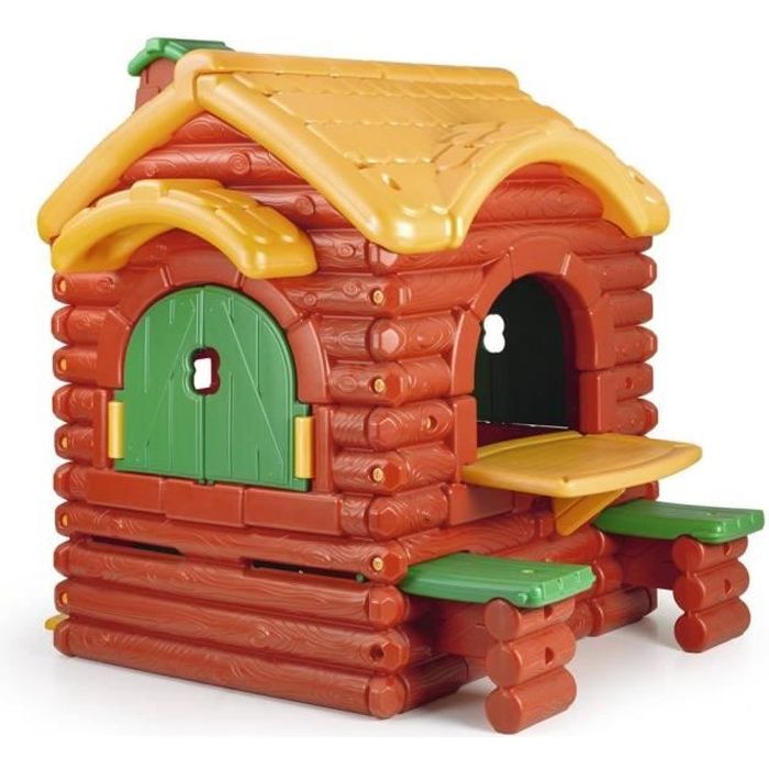 Maison Pour Enfant Le Refuge De Montagne Plastique Anti Uv Feber Avec Tablette Et Bancs Achat Vente Maisonnette Exterieure Cdiscount