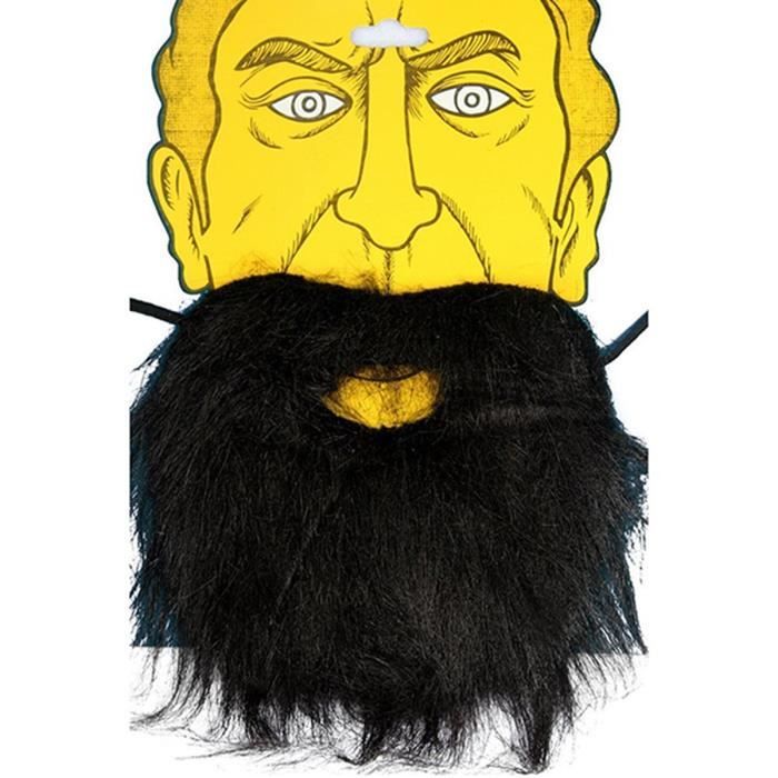 Henbrandt Lot De 6 Fausses Moustaches Adhésives Noires I Déguisement