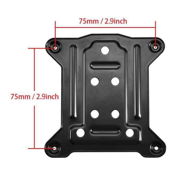 Tiardey Lot De 2 Supports Dissipateur Thermique Métal Pour Processeur AMD AM4