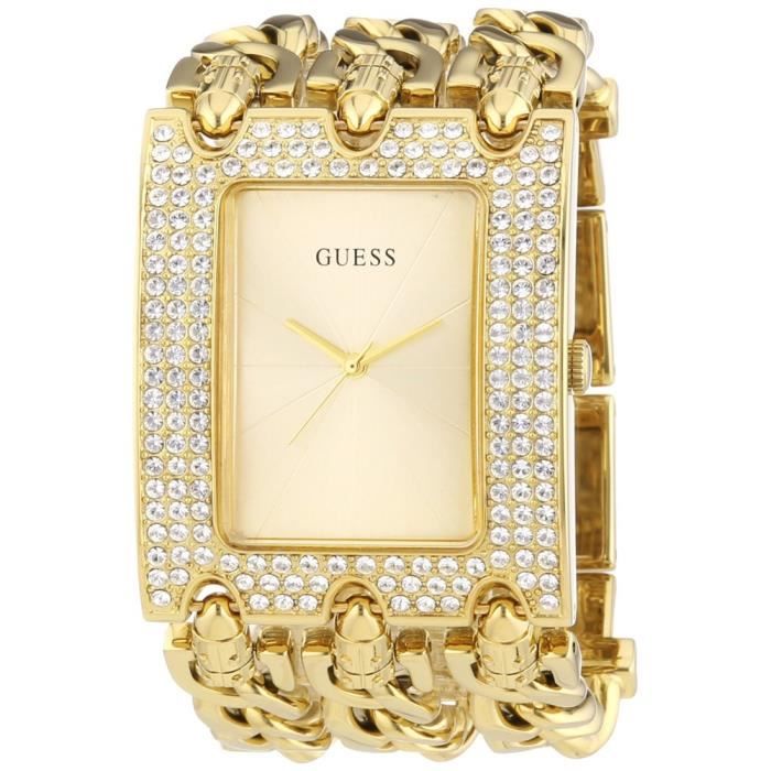 Montre Guess Heavy Metal G95647L Gris, Métal, - Achat/vente montre -  Cdiscount