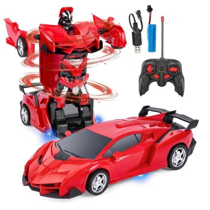 Transformers hot sale voiture rouge