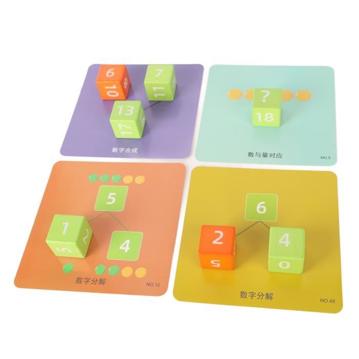 Puzzle Magnétique Fractions - Jeu Éducatif Mathématiques Pour Enfants | Cercle, Rectangle, Secteur