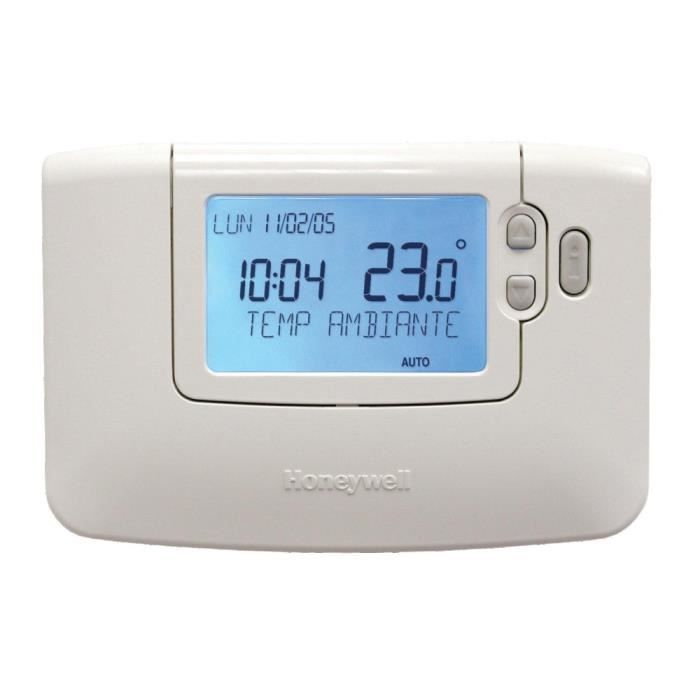Thermostat ambiance programmanle filaire hebdomadaire CM907 Honeywell