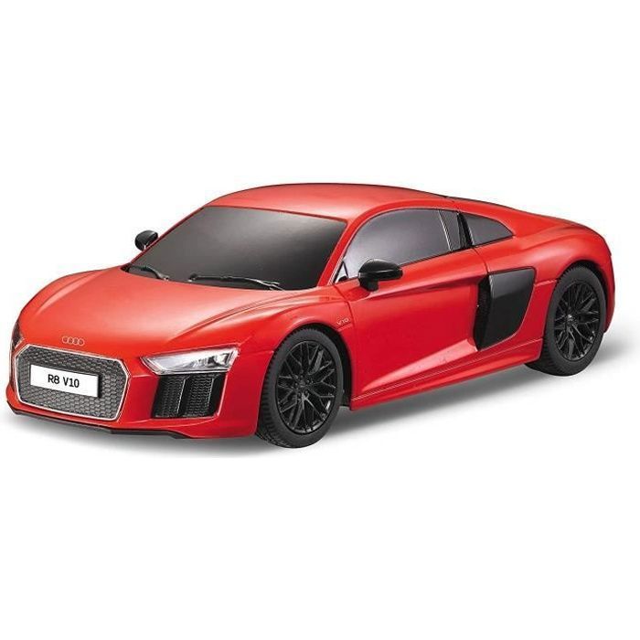 Voiture télécommandée - JAMARA - Audi R8 1:24 Rouge - Mixte - Adulte - 3 ans et plus