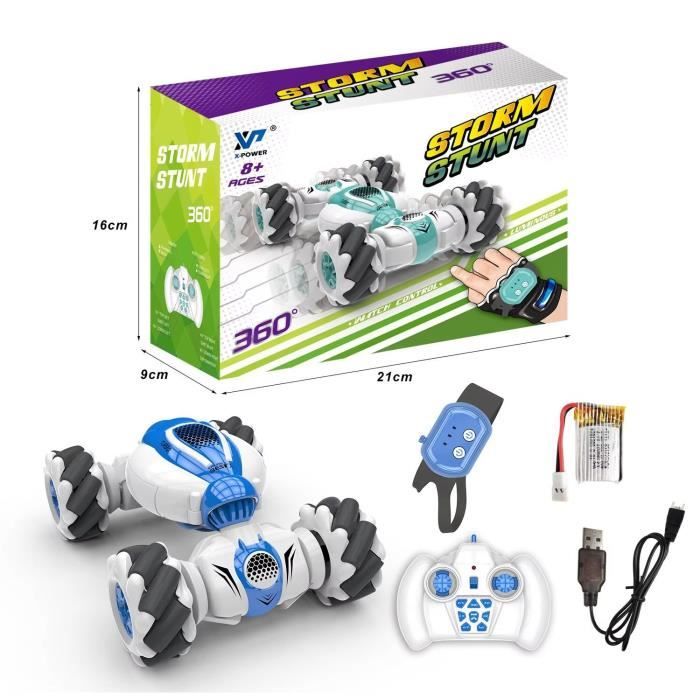Radiocommandee RC Crawler Camion avec Lumiere LED TVoiture Telecommande Tout Terrain Jouet Garcon Enfant Ado 3 12 Ans Cdiscount Jeux Jouets