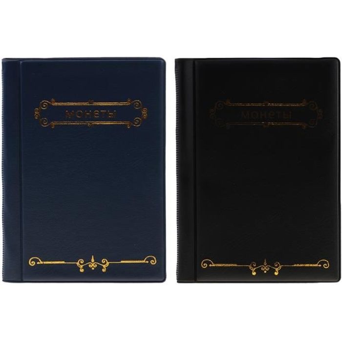 COLLECTOR Album pour Les Grands Billets - Album de Billets de 20 Pages 11x19cm (Marron