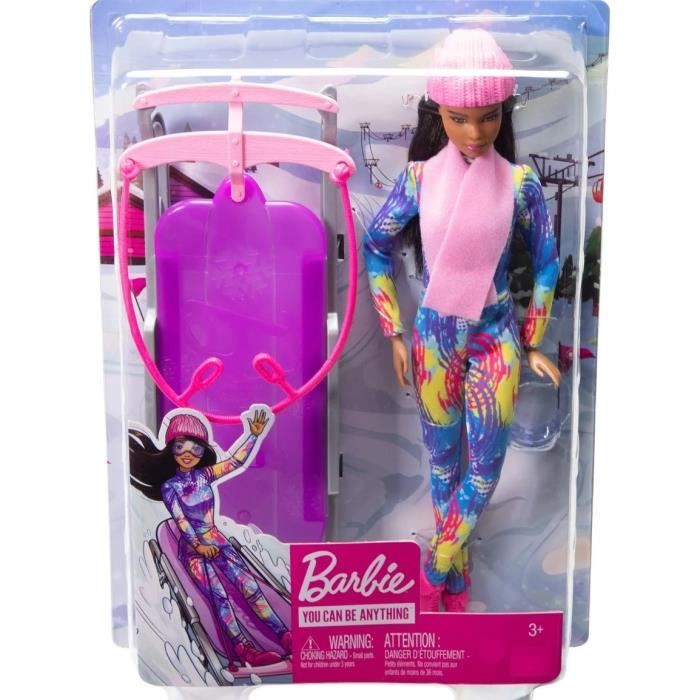 Coffret Pour Barbie Luge 1 Poupee 1 Accessoire Poupee Mannequin Shopping  Set Jouet Fille 1 Carte - Cdiscount Jeux - Jouets