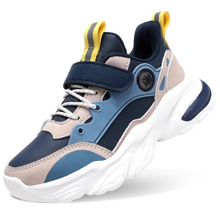 Chaussures Aquatiques Enfants Trail Running – Séchage Rapide, Antidérapantes, Pieds Nus, Plage Piscine Sport – Gris 32 EU