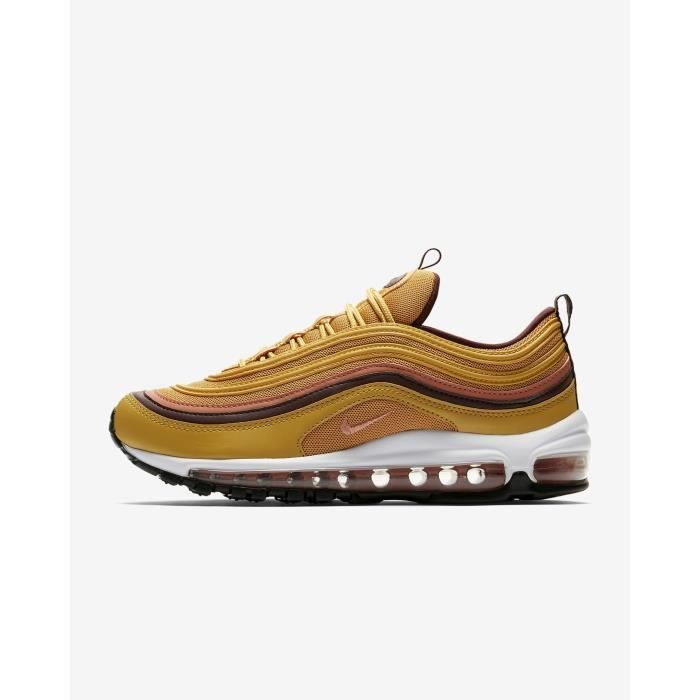 NIKE W AIR MAX 97 - 921733-700 - AGE - ADULTE, COULEUR - JAUNE, GENRE -  FEMME, TAILLE - 36