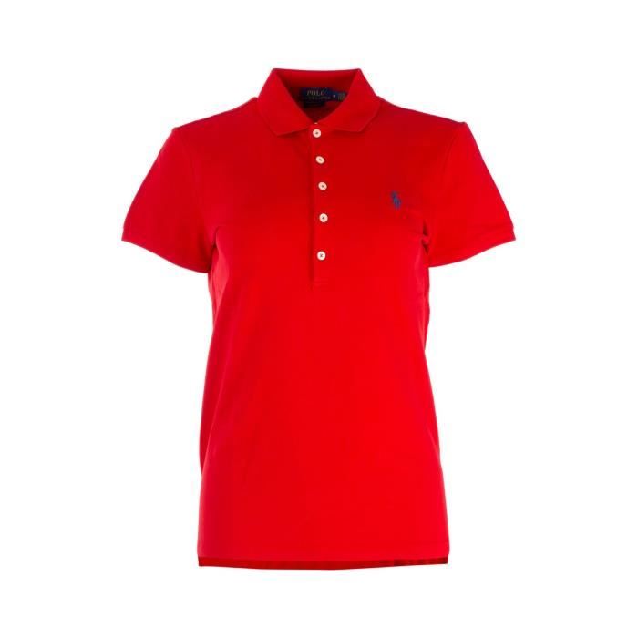 polo ralph lauren rouge femme