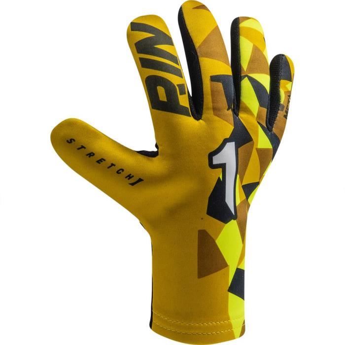Gants de Gardien Meta Tactik GK AS Adulte Or Taille 8 - Rinat - Football - Homme - Respirant