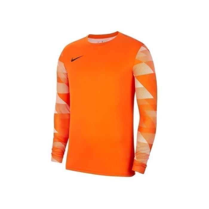 Blouson de football Nike Dry Park IV M pour homme - Orange respirant à manches longues pour la montagne