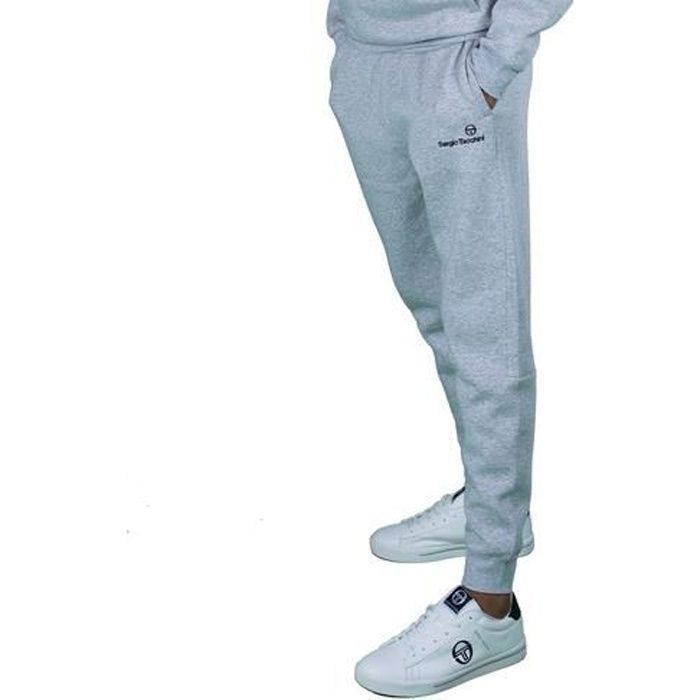 Pantalon jogging homme Sergio Tacchini Itzal 021 - gris - taille 3XL - pour fitness en intérieur