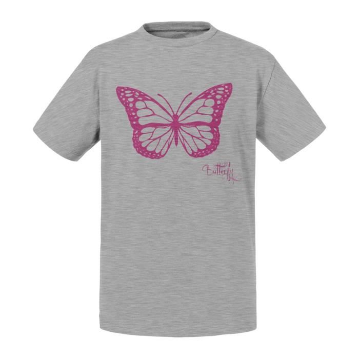 T-shirt Garçon Paper Denim & Cloth Taille 8 - Denim Et Tissu Papier, Motif Avions Noirs Sur Fond Rose - Occasion Très Bon état