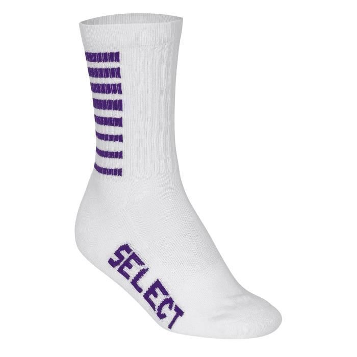 Chaussettes Select Basic - blanc/violet - 36/38 Chaussettes Select Basic - blanc/violet - 36/38