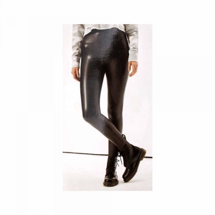 Legging effet cuir c ur Femme RODIER Bordeaux Cdiscount Pret a Porter
