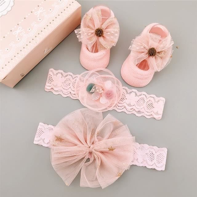Chausson rose 2025 bebe