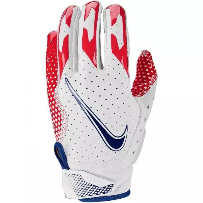 Gants De Football Américain Barnett FRG-02 - Pour Receveur - Gris - Prise Optimale Et Protection