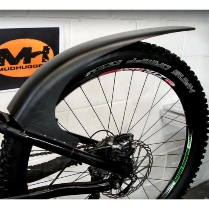 Garde-boue Avant Mudhugger Shorty Evo Pour VTT 27,5" à 29" - Protection Boue Et Gravier, Fixation Sans Outil