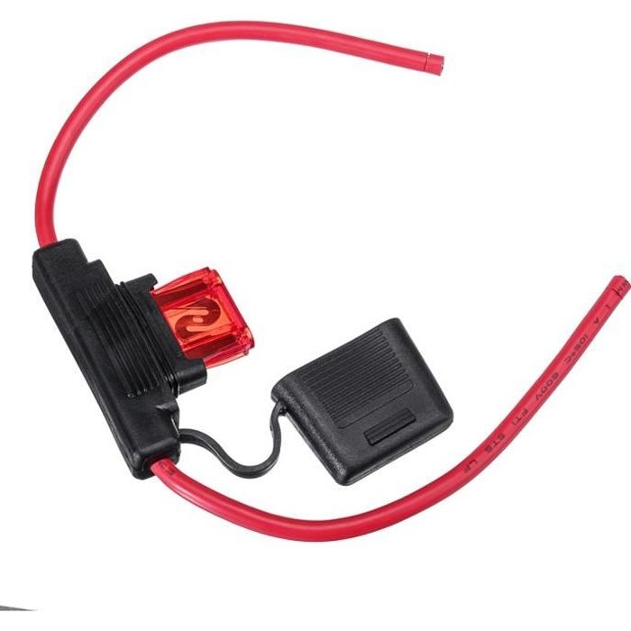 Neufu En Ligne Standard Porte Fusible Lame Etanche Pour Les Fusibles 12v 50a Pour Voiture 4wd Batteries Cdiscount Auto