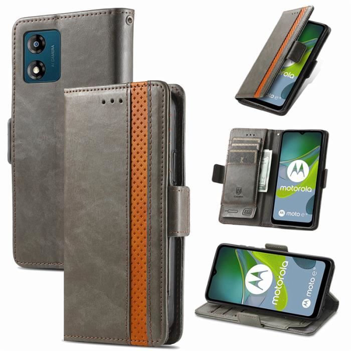 იყიდეთ Pour Motorola Moto Z3 (2018) Étui en Cuir Véritable იყიდეთ Pour Motorola Moto Z3 (2018) Étui en Cuir Véritable