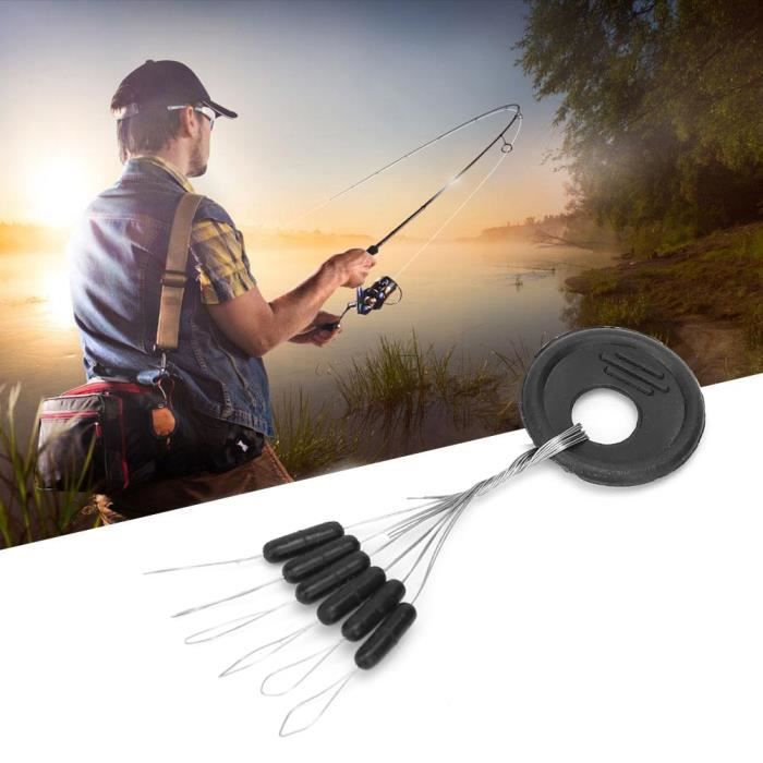 150 Bouchons De Pêche En Caoutchouc - Stop Float Ovale 6 En 1, Pour Truite, Mer, Eau Douce/salée - 3