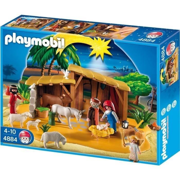 PLAYMOBIL - Grande Crèche - 5 personnages - 8 animaux - Accessoires - Mixte  - A partir de 4 ans - Cdiscount Jeux - Jouets