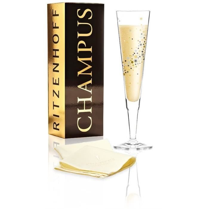 Sektflöte Champa Champagnerflöte 0,2l Iris Interthal 2017 Ritzenhoff CHAMPUS