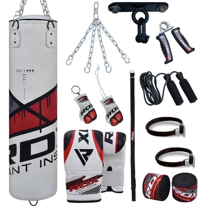 RDX 13PC Sac de Frappe 4FT 5FT Rempli Lourd Punching Ball MMA Muay