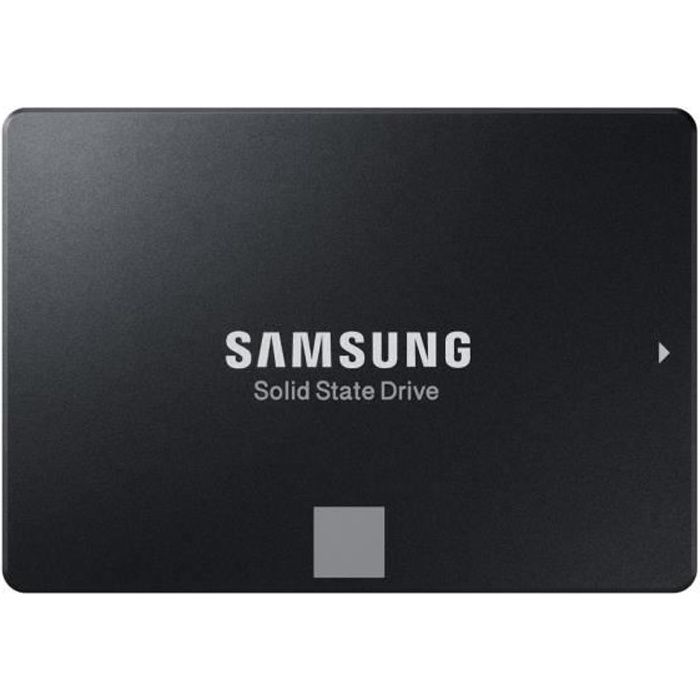 Disque SSD SAMSUNG - Disque SSD Interne - 860 EVO - 1To - 2,5" (MZ-76E1T0B/EU) pas cher Disque SSD SAMSUNG - Disque SSD Interne - 860 EVO - 1To - 2,5" (MZ-76E1T0B/EU) pas cher