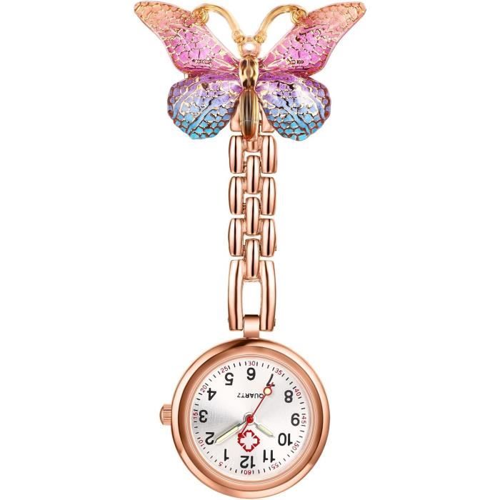 Montre D'infirmière Clipable SEIWEI - Quartz Avec Fonction Lumineuse