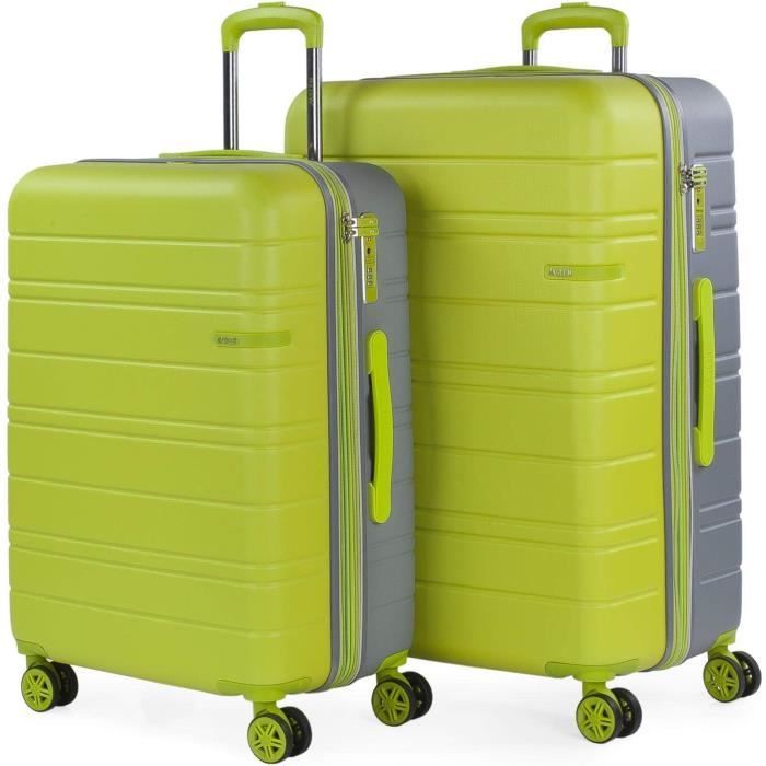 Valise Cabine ITACA 55x40x20 Cm - Léger Et Souple - 4 Roues Pivotantes - Compatible Ryanair Et EasyJet - Capacité 40L
