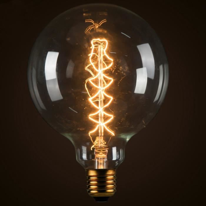 Globulaire E27 Ampoules Incandescentes 220V 40W Ampoule Vintage Edison