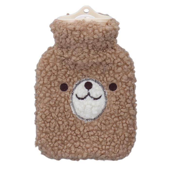 Sac D'eau Chaude Portable En Peluche, Lit Rechargeable, Chauffe-mains