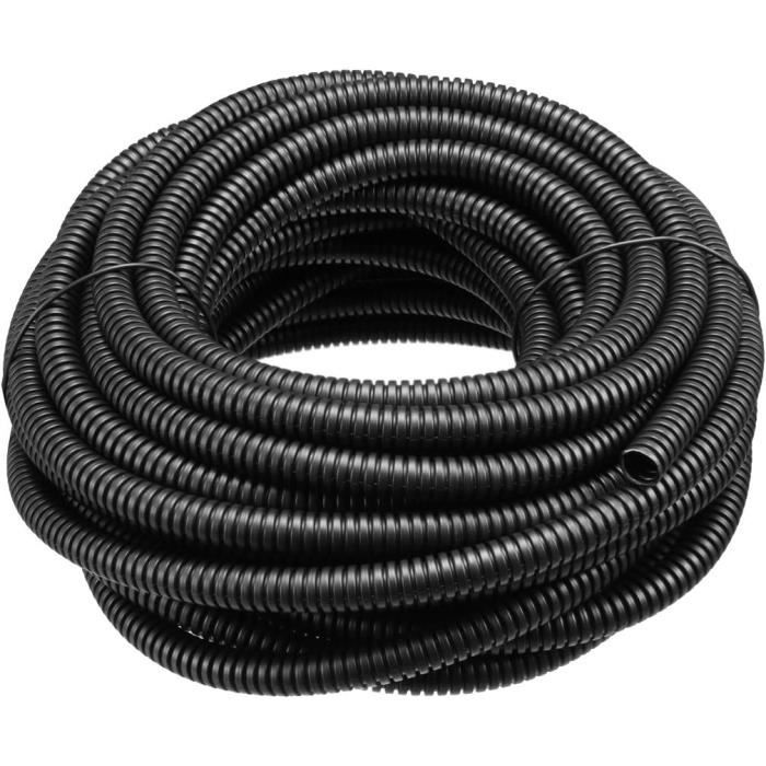 Sourcing map Gaine Cable électrique Fil Protection Tube ondulé PP ...
