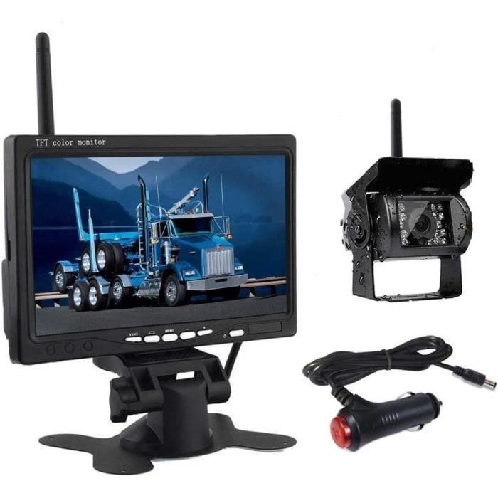 Caméra De Recul Sans Fil Podofo - Écran 5" IPS - IP69 Étanche - Vision Nuit - Pour Voiture/SUV