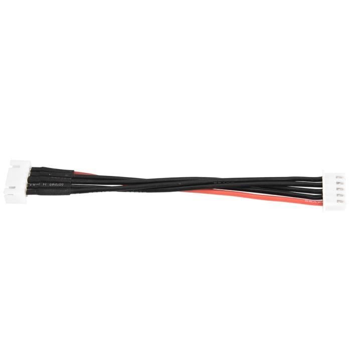 5 pièces Câble d'extension de chargeur d'équilibrage de batterie LiPo 2S 3S 4S 5S 6S avec connecteur de balancier  26