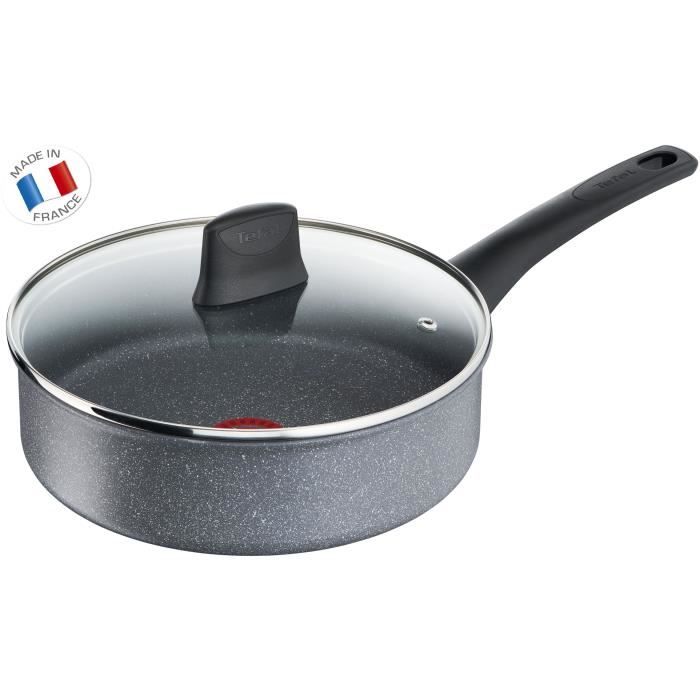 Dimension Poele Tefal Tefal G1223202 Chef Effet Pierre Sauteuse 24 Cm Achat