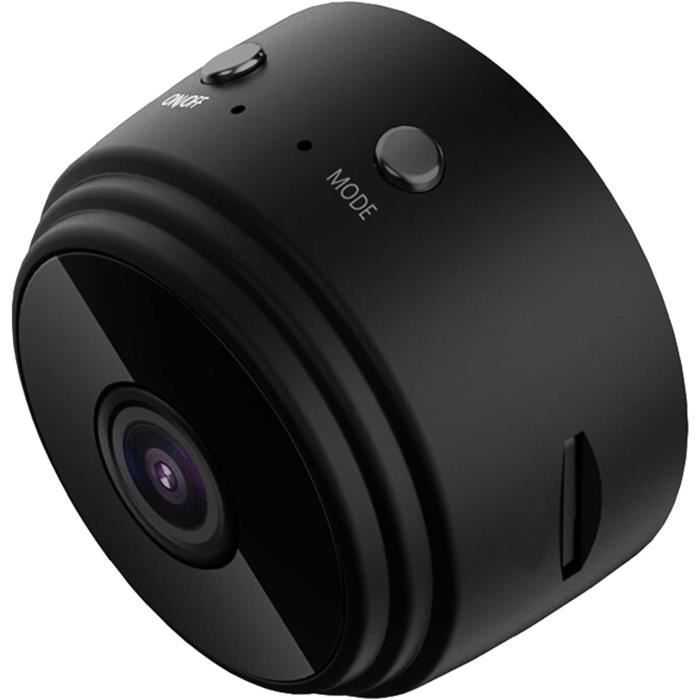 Mini Caméra Espion De Surveillance 1080P - Vision Nocturne, Détection De Mouvement - Intérieur/extérieur - Enregistrement Sur Carte SD Ou Cloud
