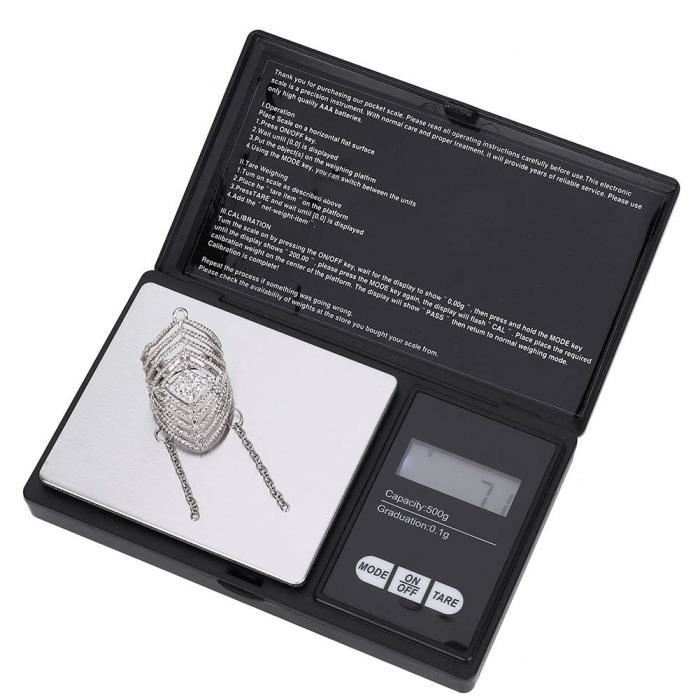 Balance électronique De Précision Milligrammes - Pour Diamants, Carats, Laboratoire (1kg Max)