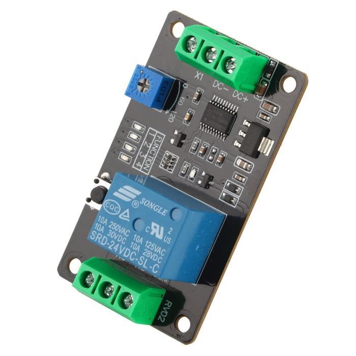 VBESTLIFE Carte Contrôleur De Moteur Relais Module De Relais Temporisé