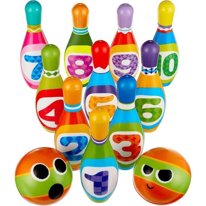 Lot De Petites Quilles Anciennes En Bois