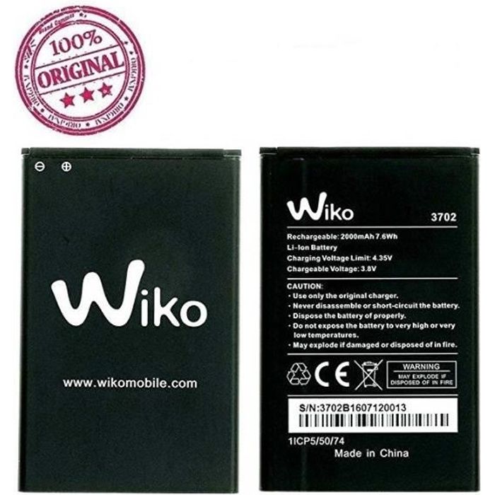 Batterie Wiko 3702