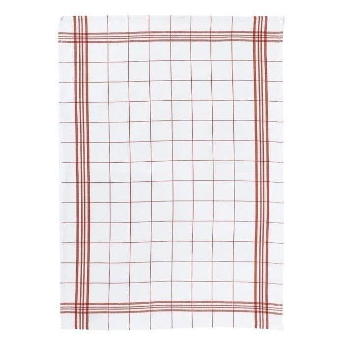 WINKLER Torchon à carreaux 50 x 70 cm Classic Carreaux