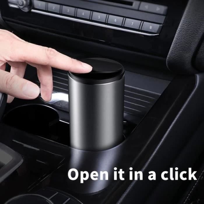 Lot De 2 Poubelles De Voiture Vegena - Avec Couvercle étanche Et 120 Sacs - Suspendue - Multifonction