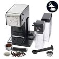 Breville Prima Latte II machine à café espresso, latte et cappuccino | pompe professionnelle 19 bars et mousseur à lait | argent-1