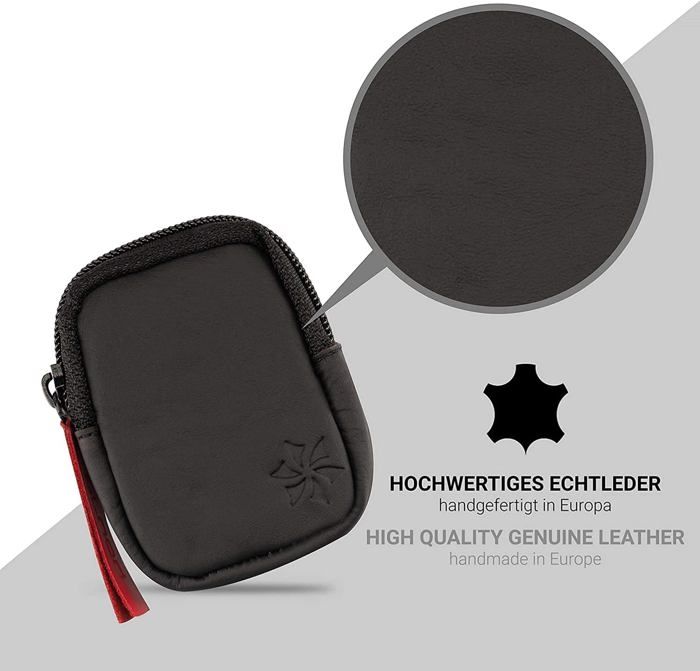 Sac En Cuir Véritable Pour Écran Bosch Kiox E-Bike – Protection Contre Rayures & Vol, Avec Poche Intérieure