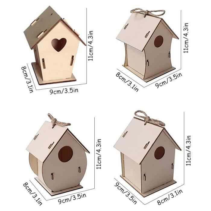 Kit DIY - Maison à oiseaux